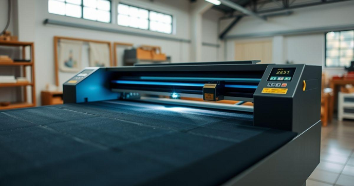 Máquina de cortar tecido a laser