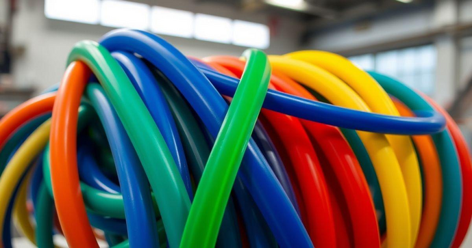 Cordão de Silicone Versátil e Durável para Diversas Aplicações