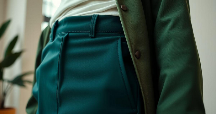 Tecido sarja com elastano é a escolha perfeita para conforto e estilo em suas roupas